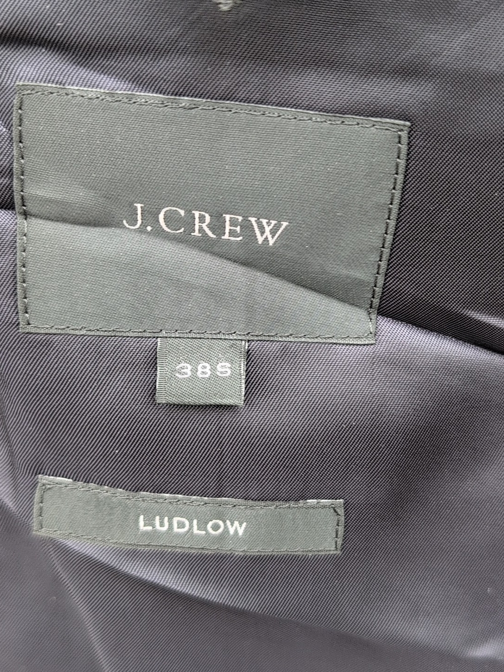 J Crew Ludlow Jacket Mens 38s Gray Tollegno 1900 Italian Wool Sport Coat Blazer - Picture 3 of 12